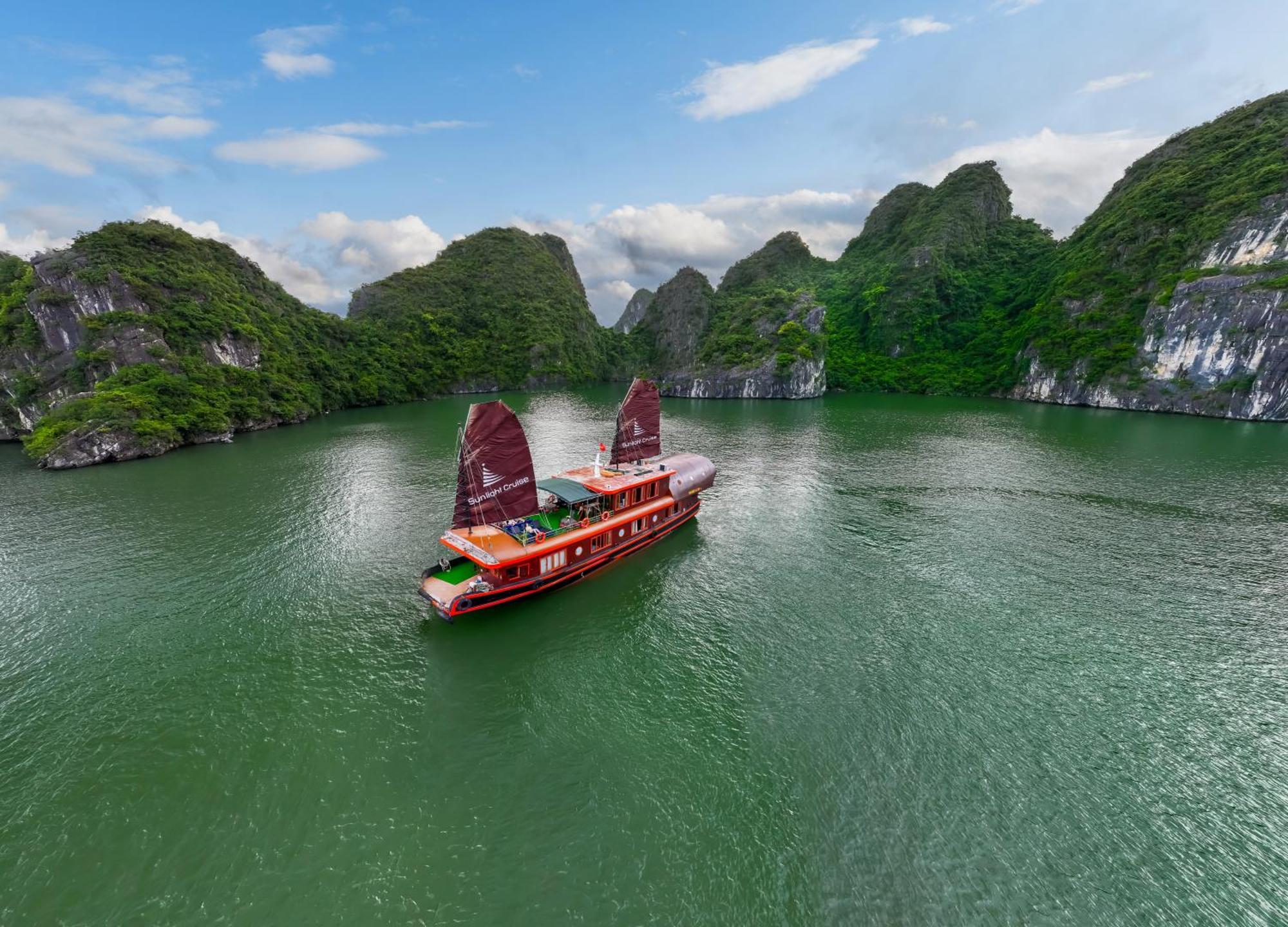 Hotel Sunlight Boutique Cruise - Cat Ba Island Ha Long Zewnętrze zdjęcie